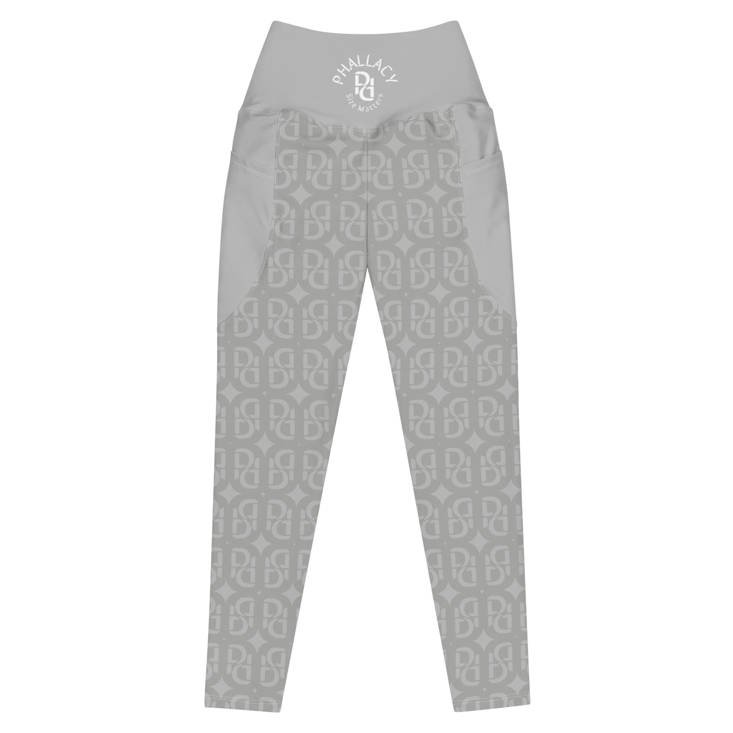 Phallacy Monogram Designer Leggings w/ Pockets