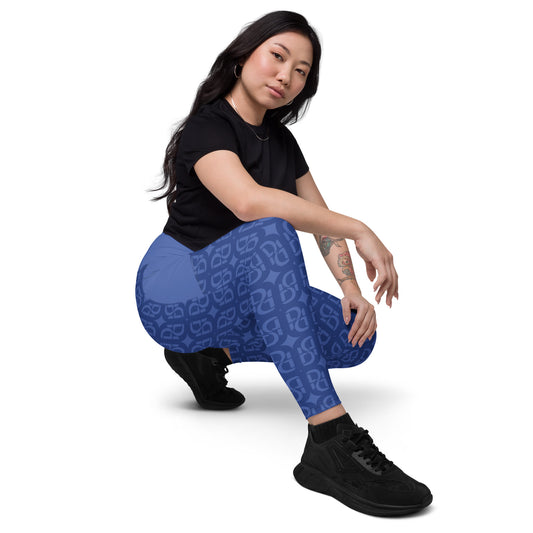 Phallacy Monogram Designer Leggings w/ Pockets