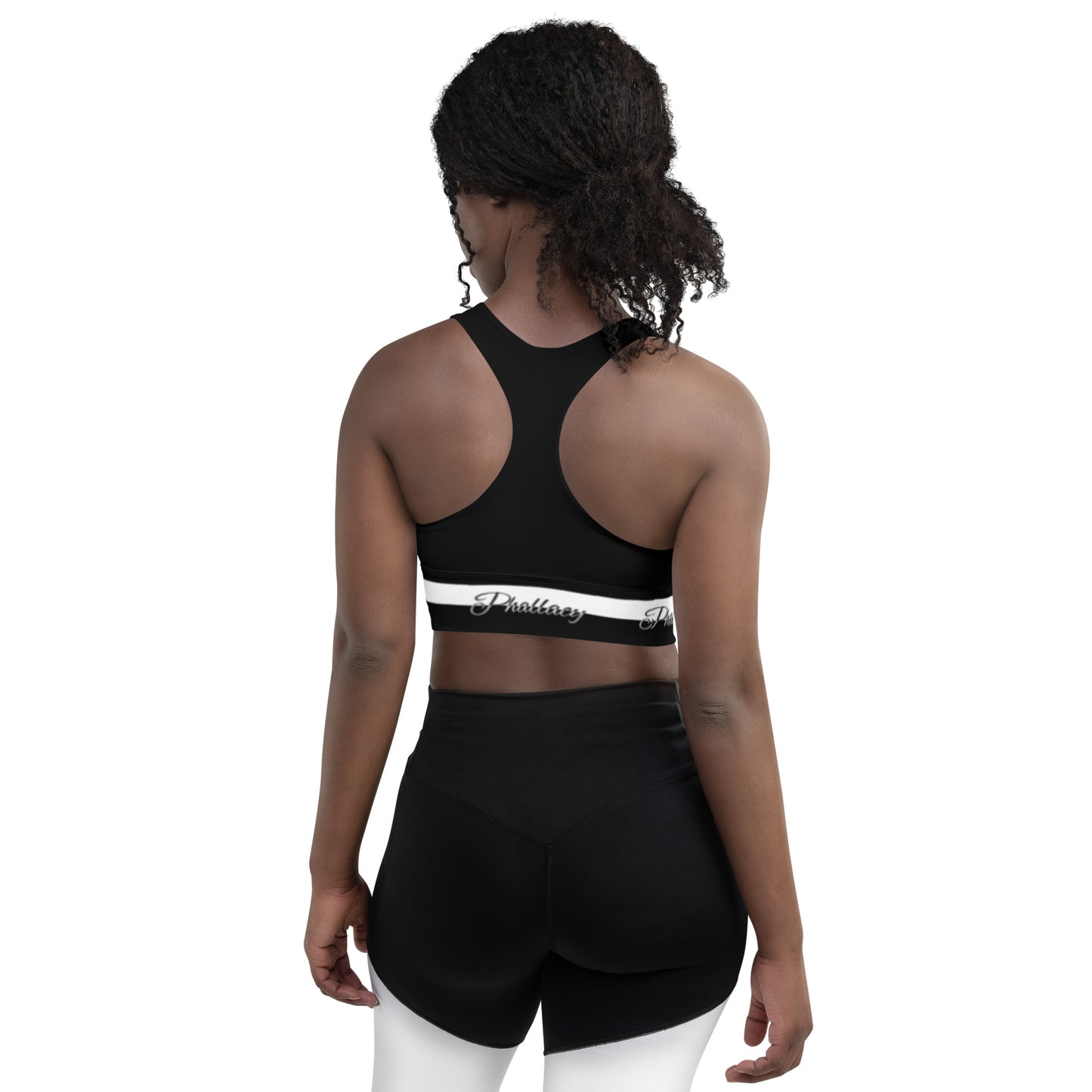 Phallacy Signature Designer Longline Sports Bra