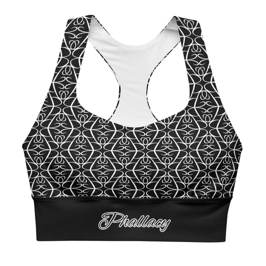 Phallacy Players Designer Longline Sports Bra