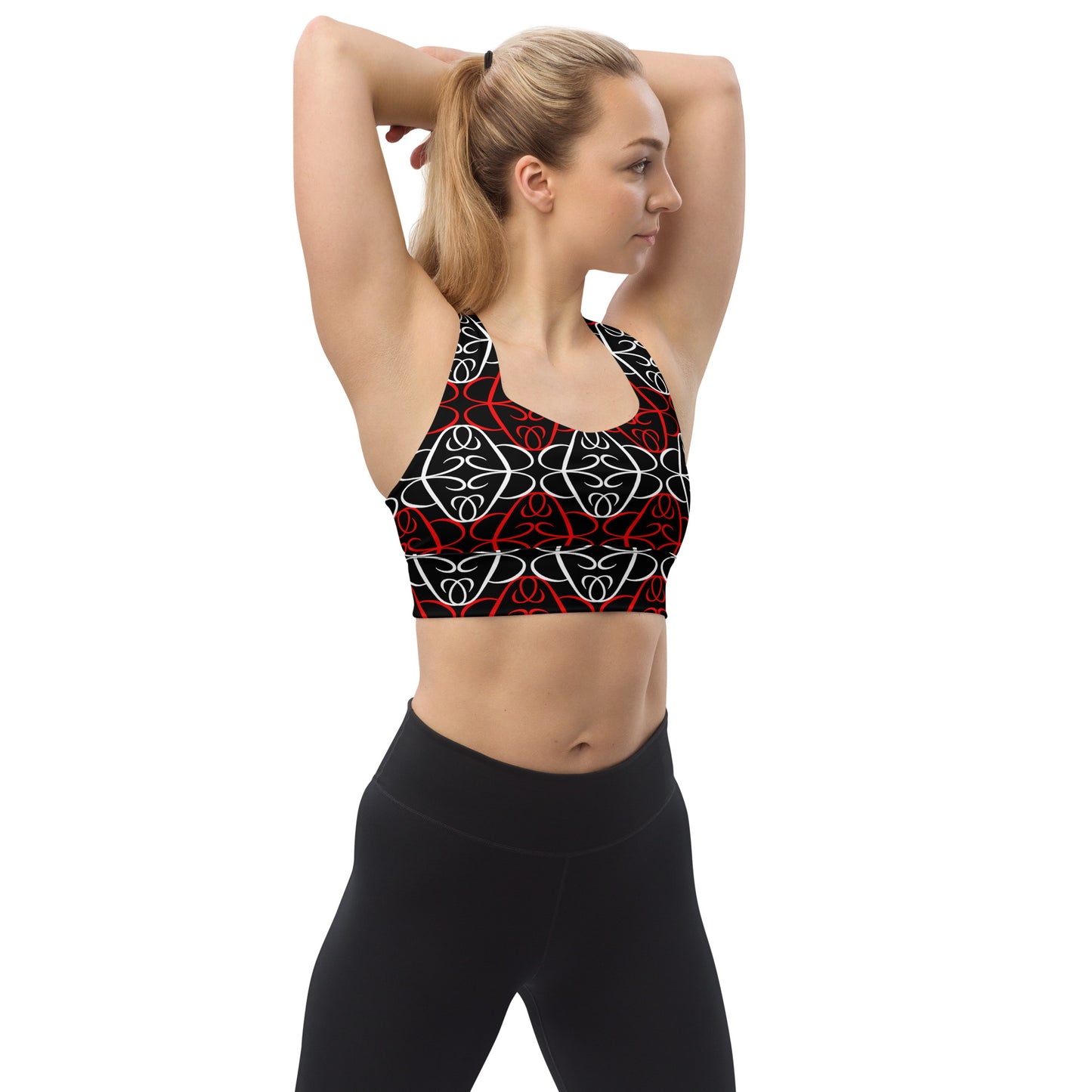 Phallacy Players Designer Longline Sports Bra