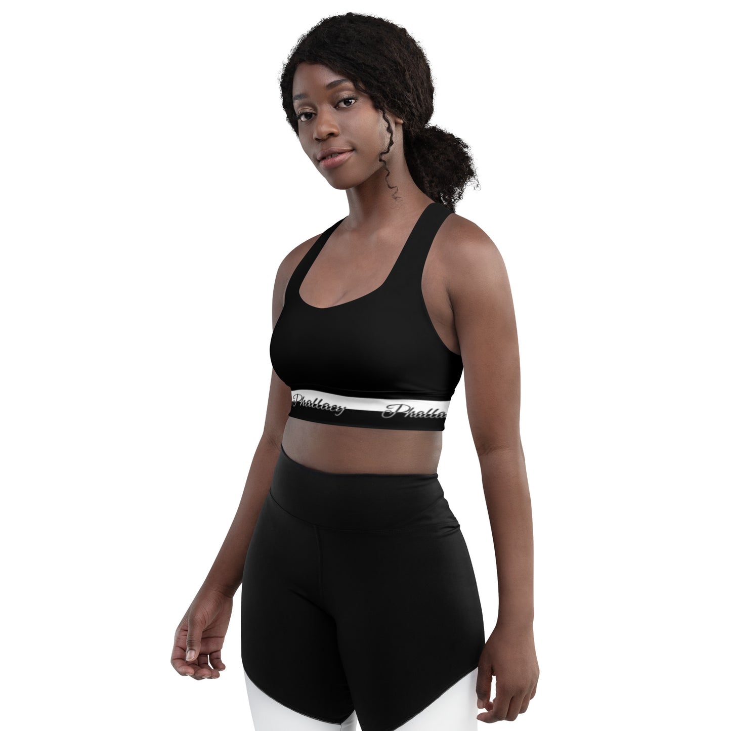 Phallacy Signature Designer Longline Sports Bra