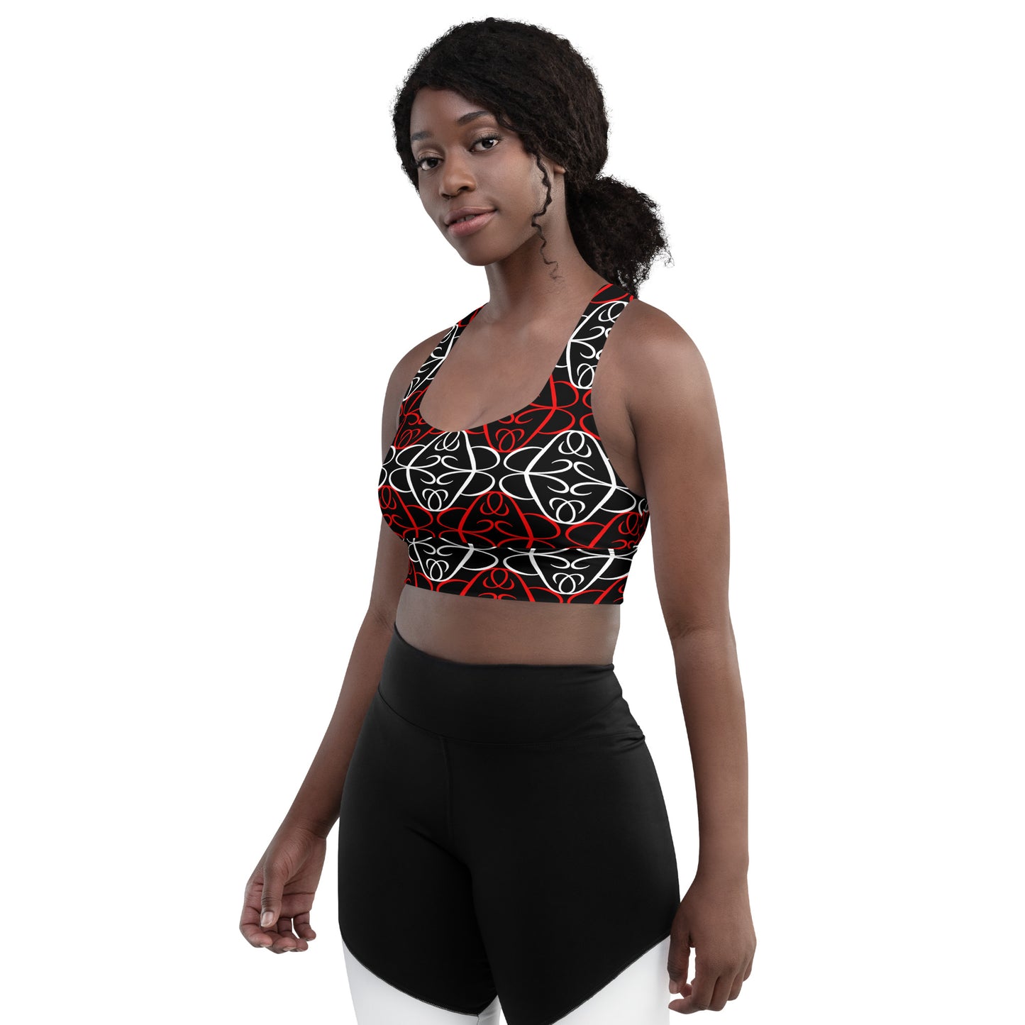 Phallacy Players Designer Longline Sports Bra