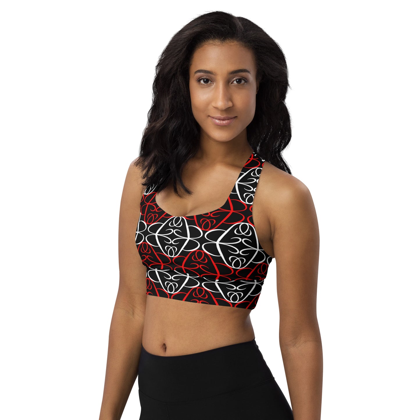 Phallacy Players Designer Longline Sports Bra