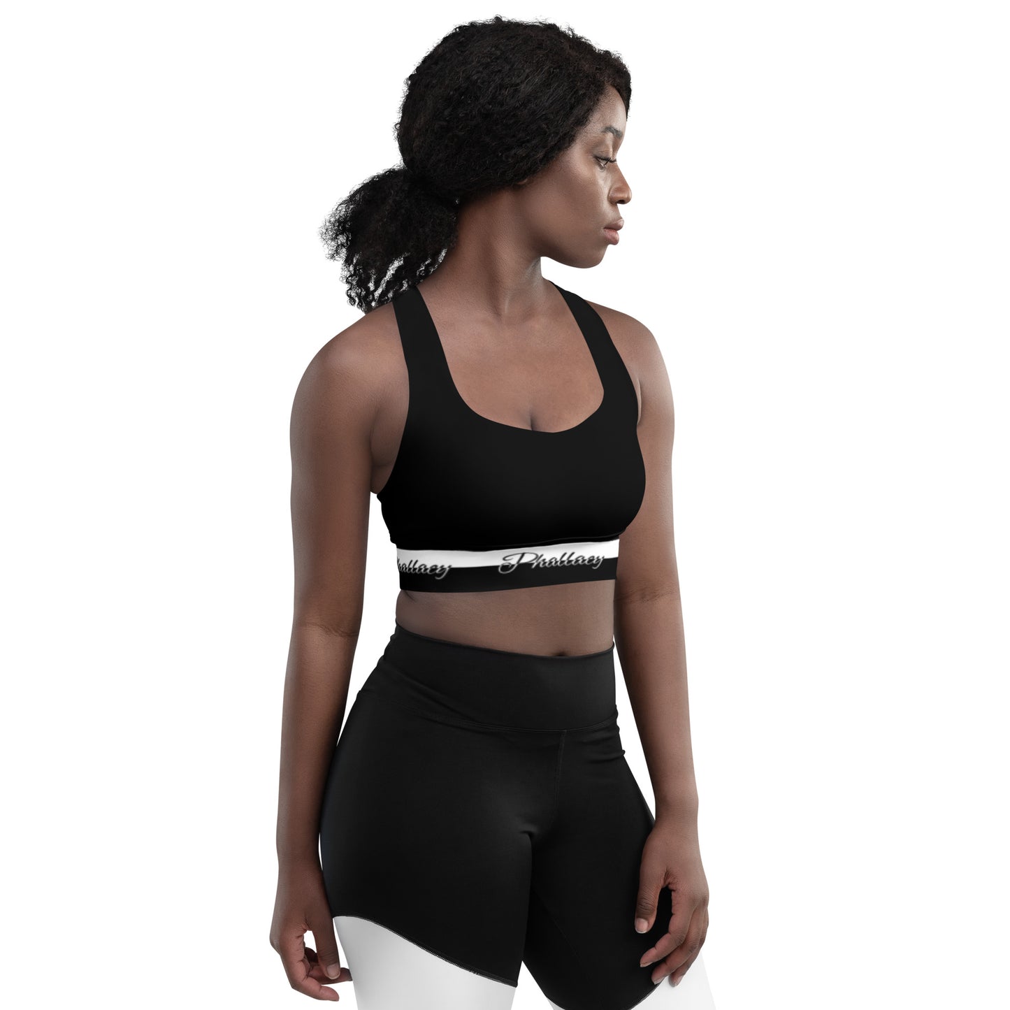 Phallacy Signature Designer Longline Sports Bra