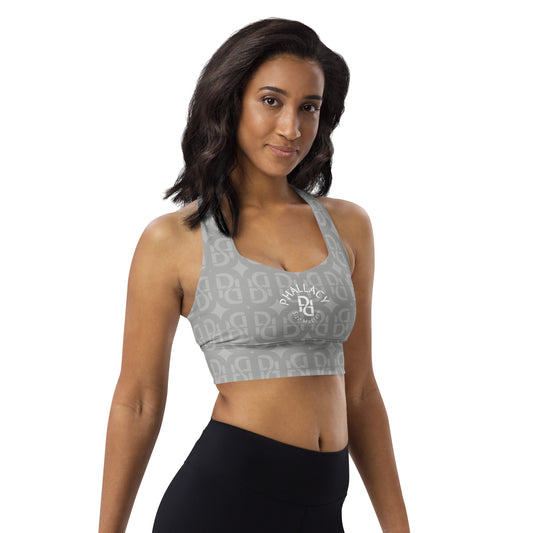 Phallacy Monogram Designer Longline Sports Bra