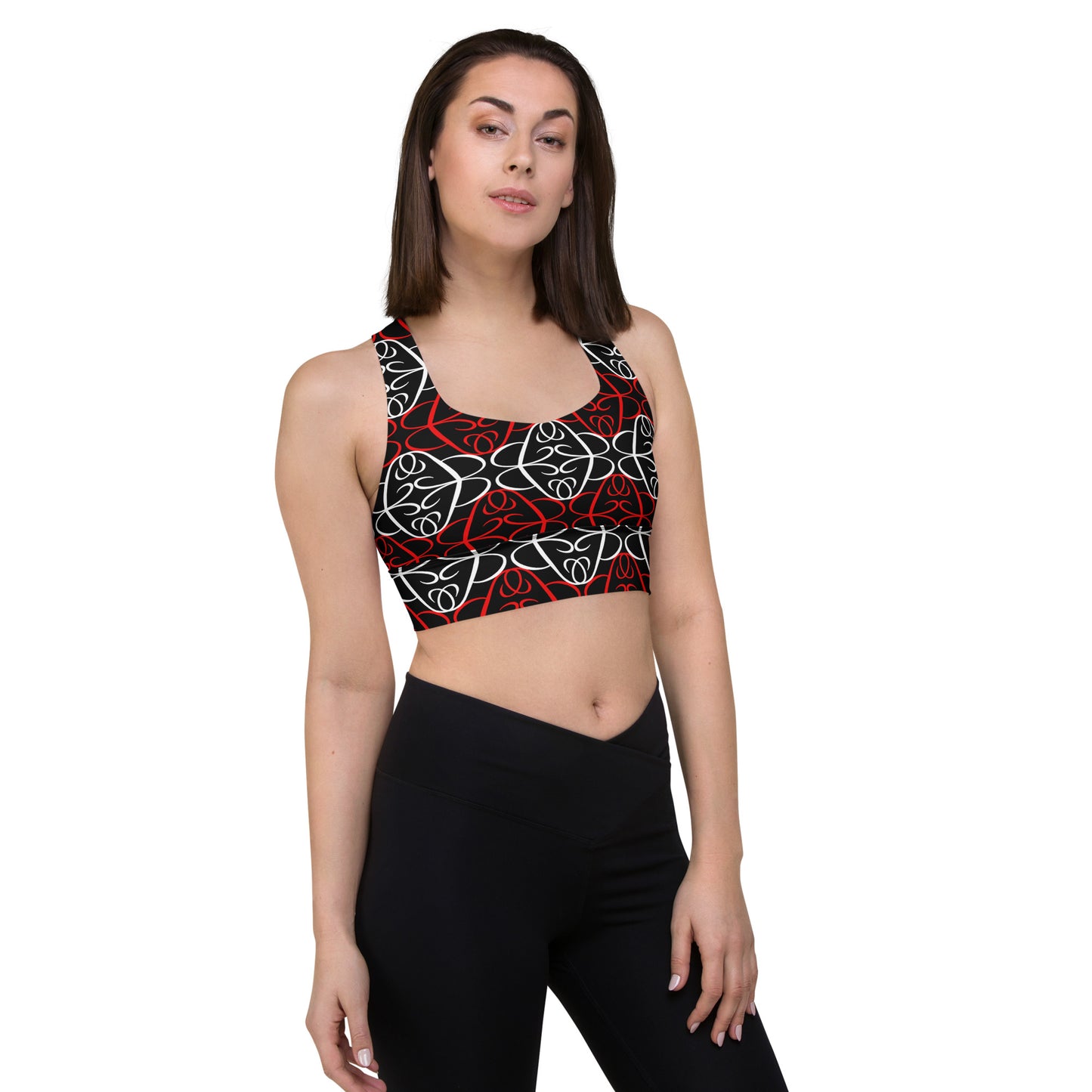 Phallacy Players Designer Longline Sports Bra