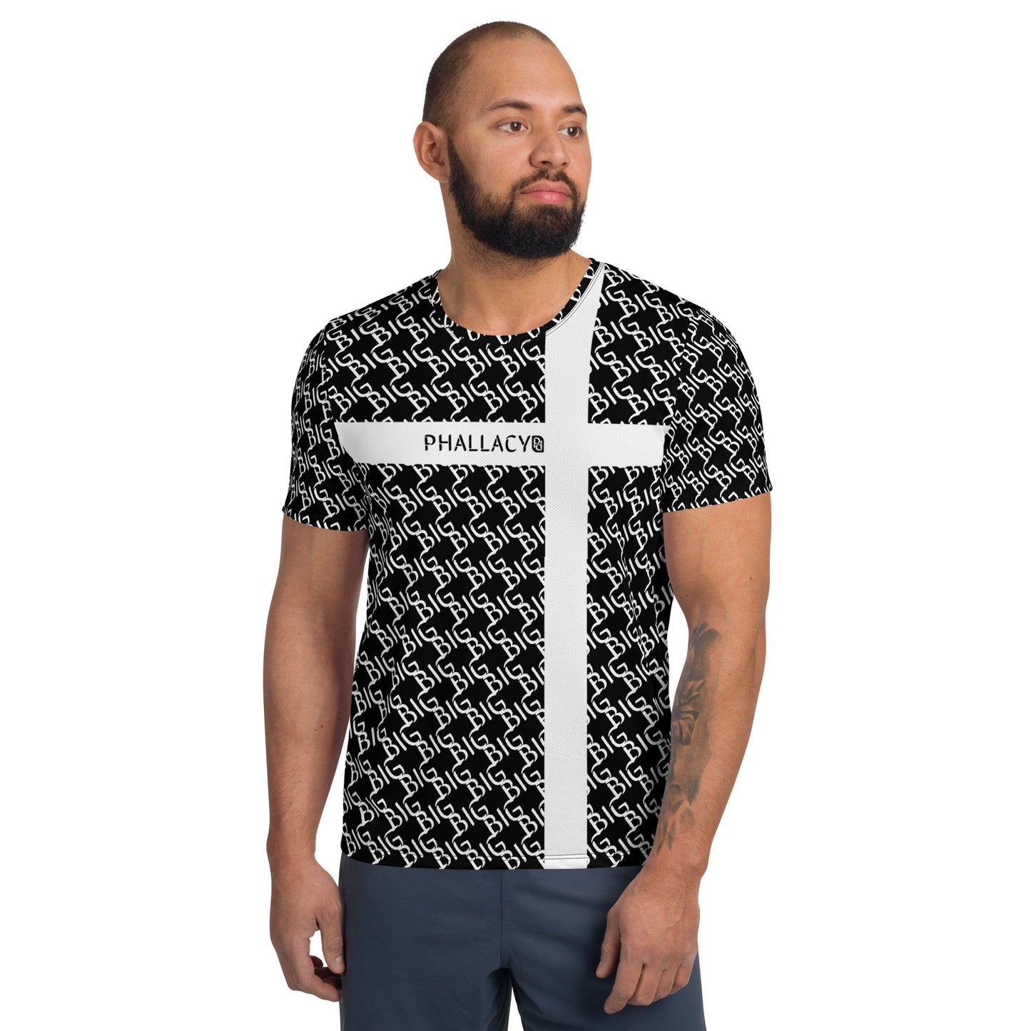 Phallacy BIG Designer Men's Athletic Tee