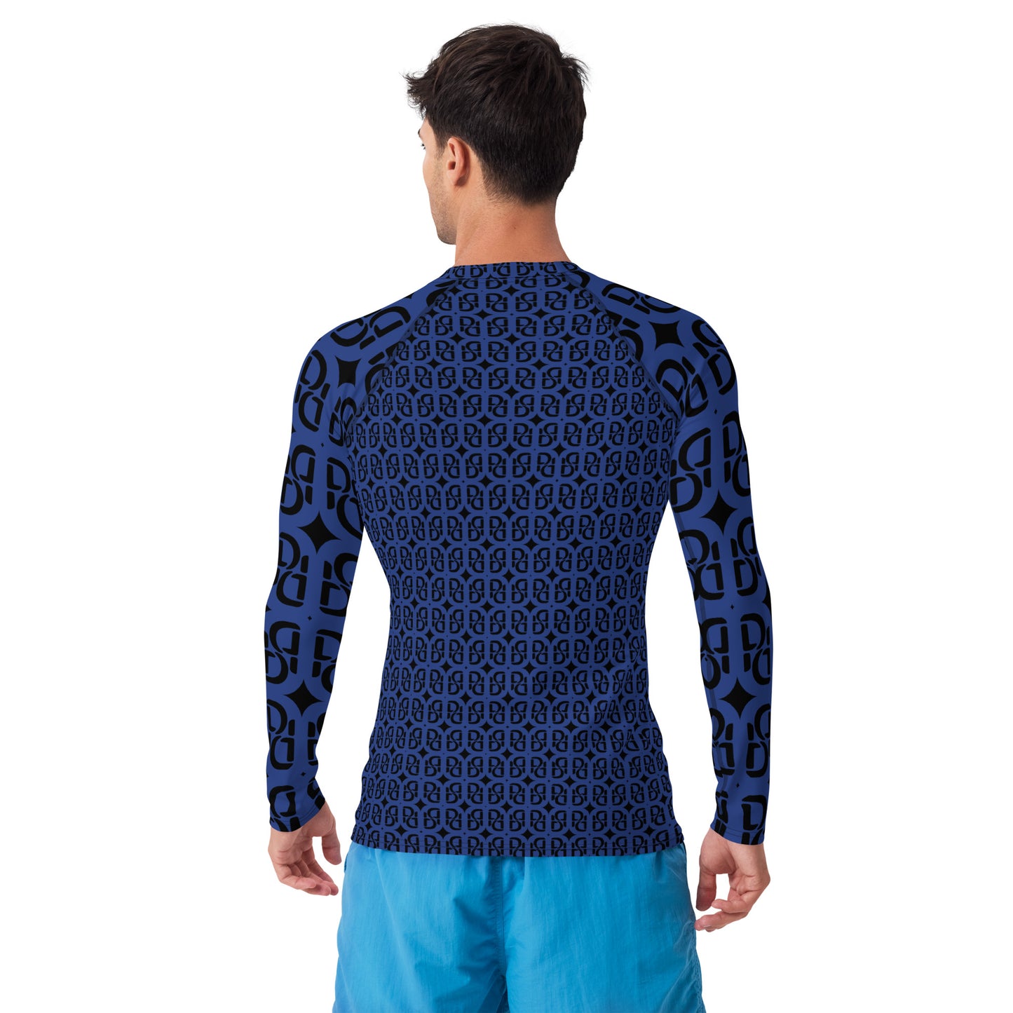 Phallacy Monogram Designer Men's Rash Guard