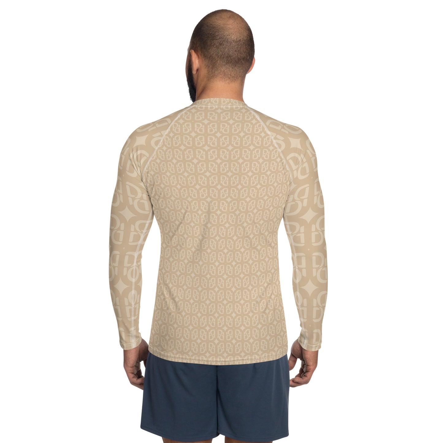 Phallacy Monogram Designer Men's Rash Guard