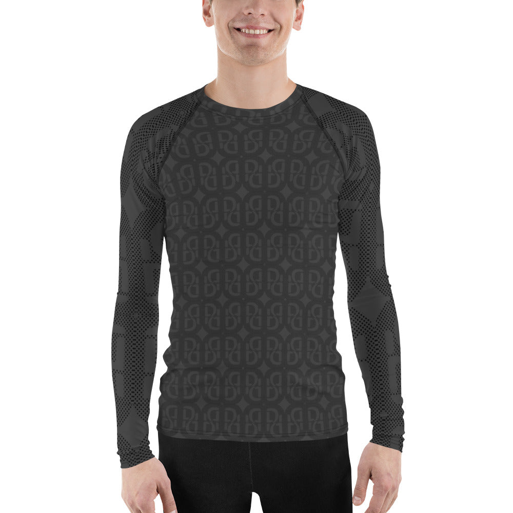 Phallacy Monogram Designer Men's Rash Guard