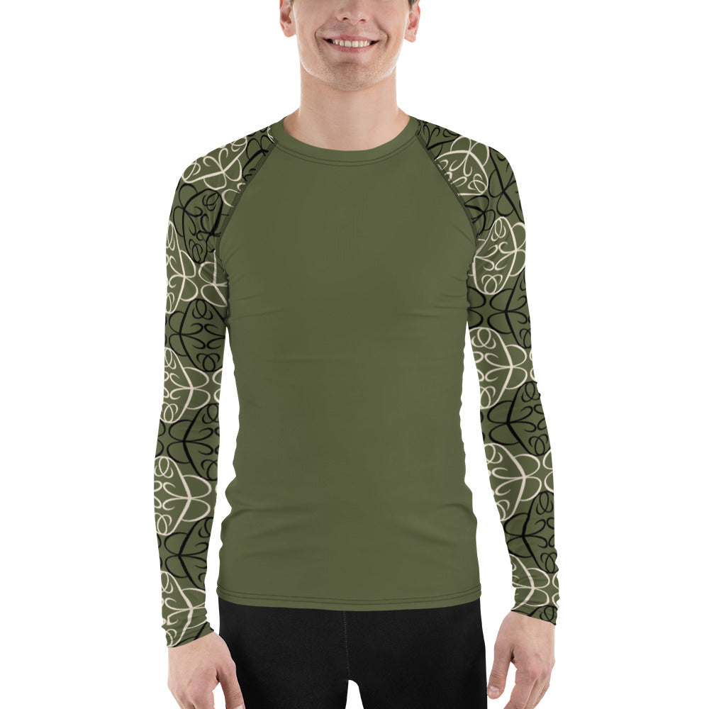 Phallacy Players Designer Men's Rash Guard