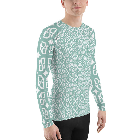 Phallacy Monogram Designer Men's Rash Guard