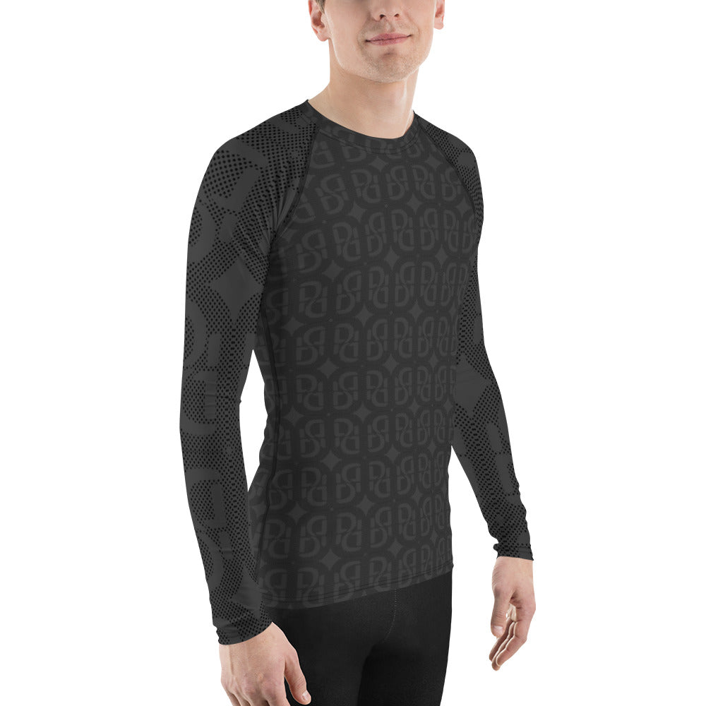 Phallacy Monogram Designer Men's Rash Guard