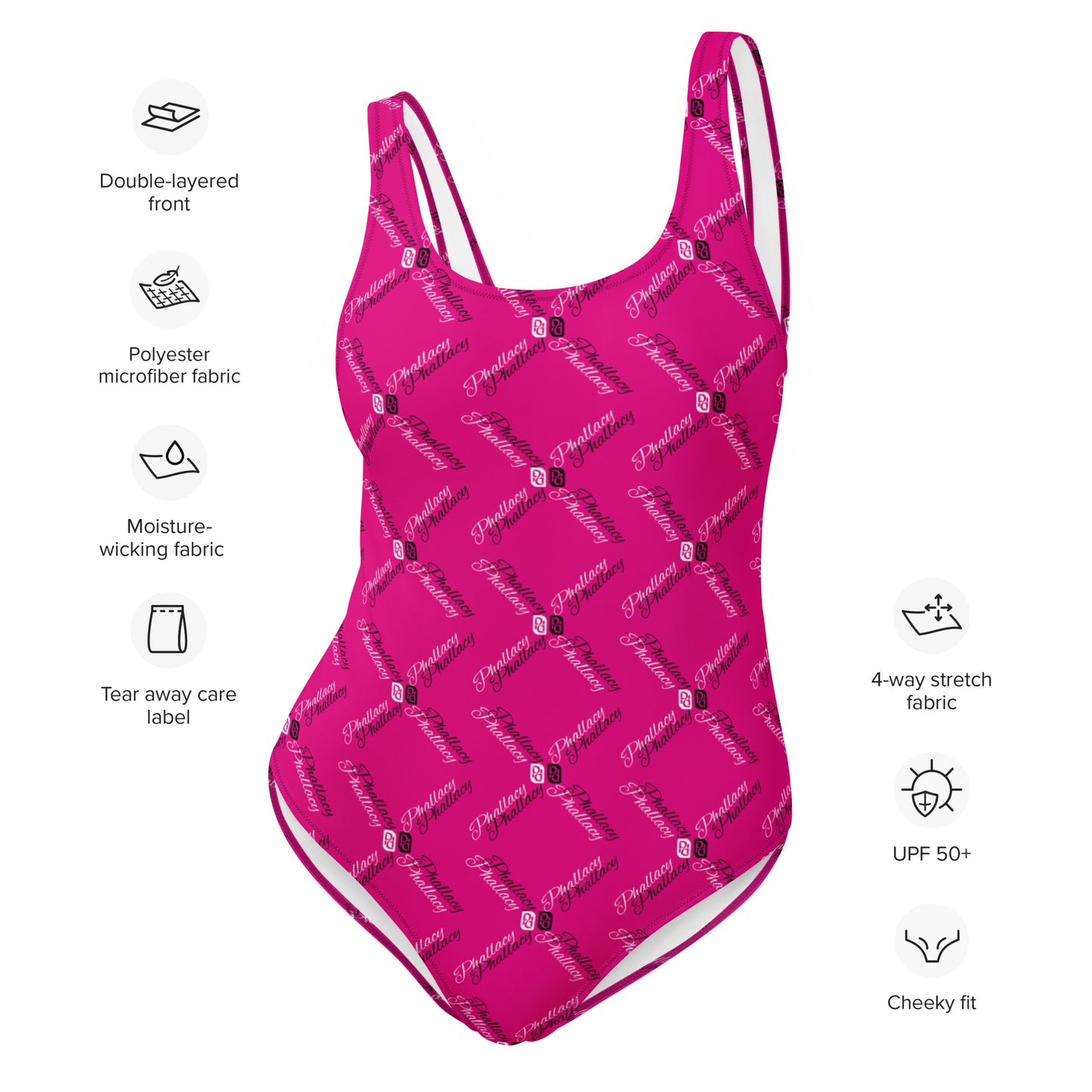 Phallacy XOS Designer One-Piece Swimsuit