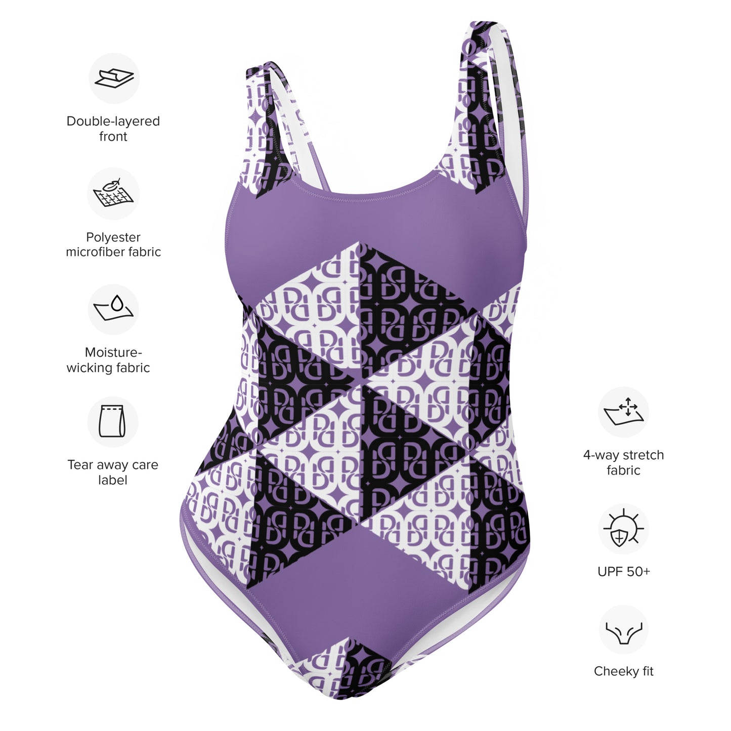 Phallacy Designer One-Piece Swimsuit