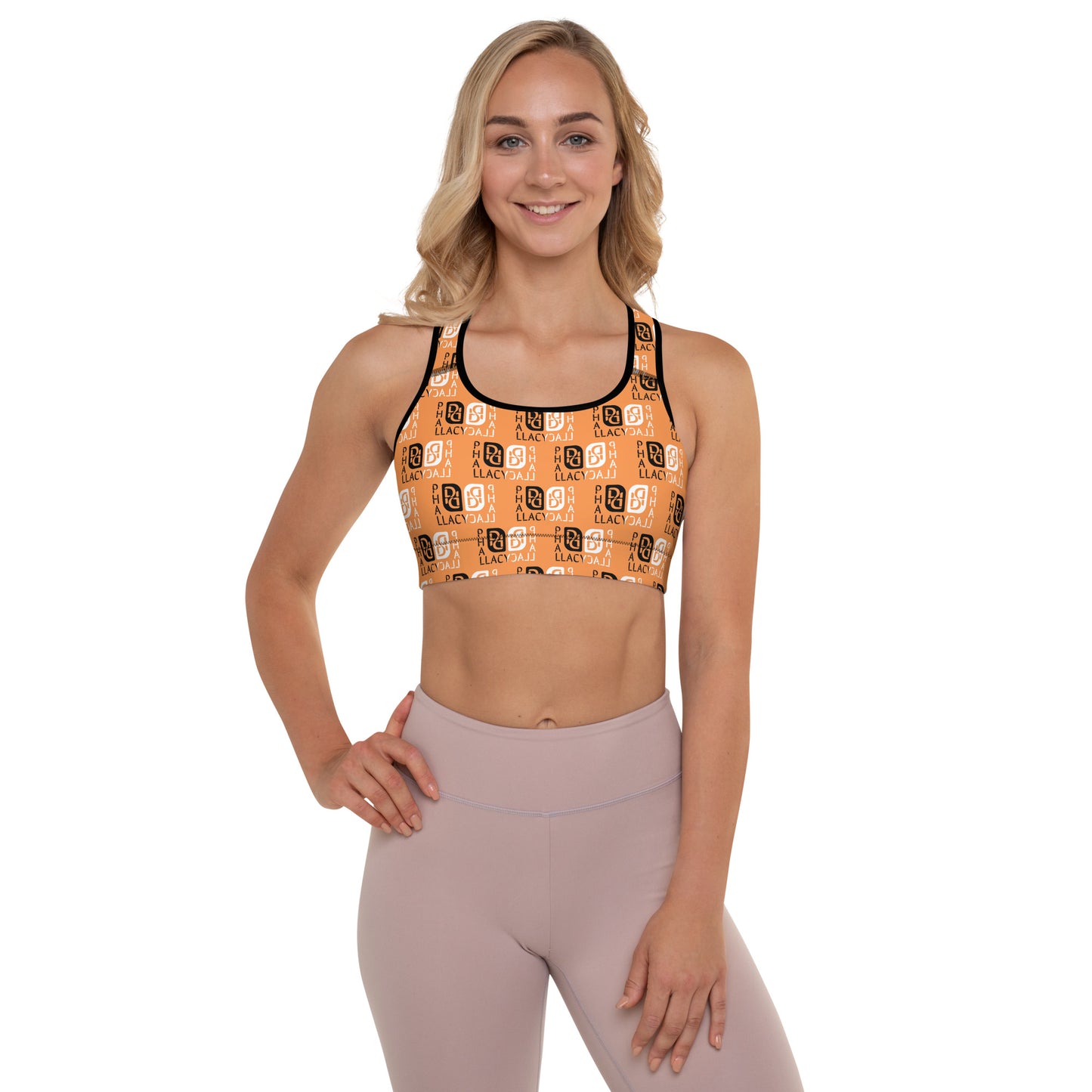 Phallacy Balance Designer Padded Sports Bra