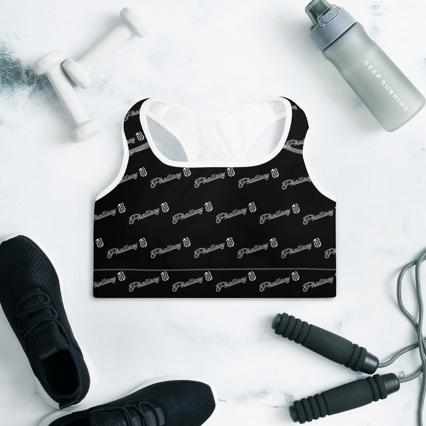 Phallacy Designer Padded Sports Bra