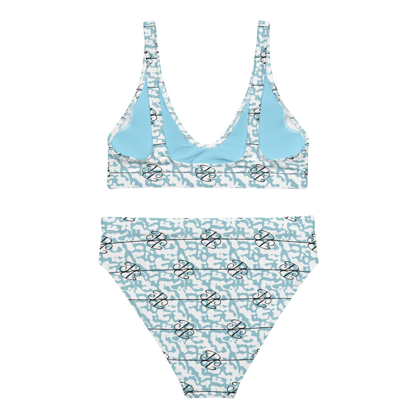 Phallacy Players Camo Designer High-waisted Bikini set