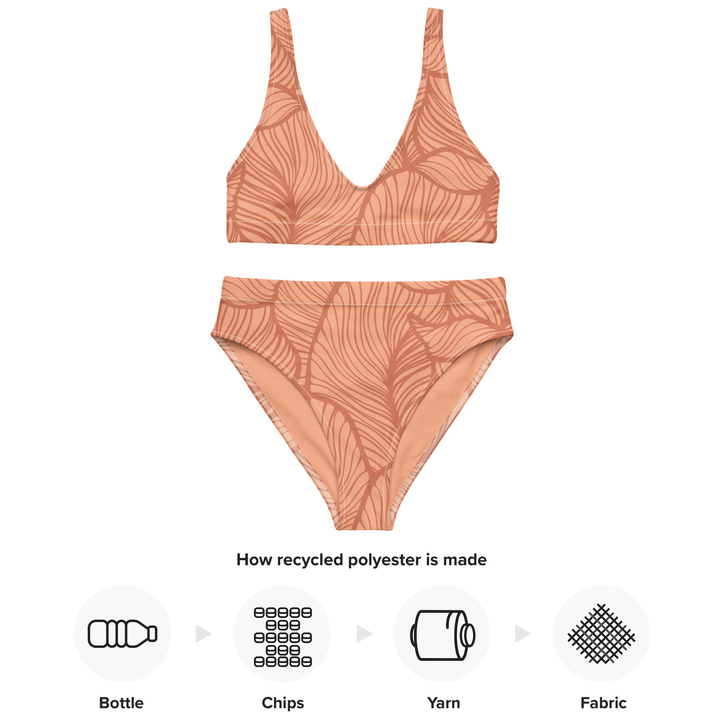 Phallacy Designer High-waisted Bikini Set