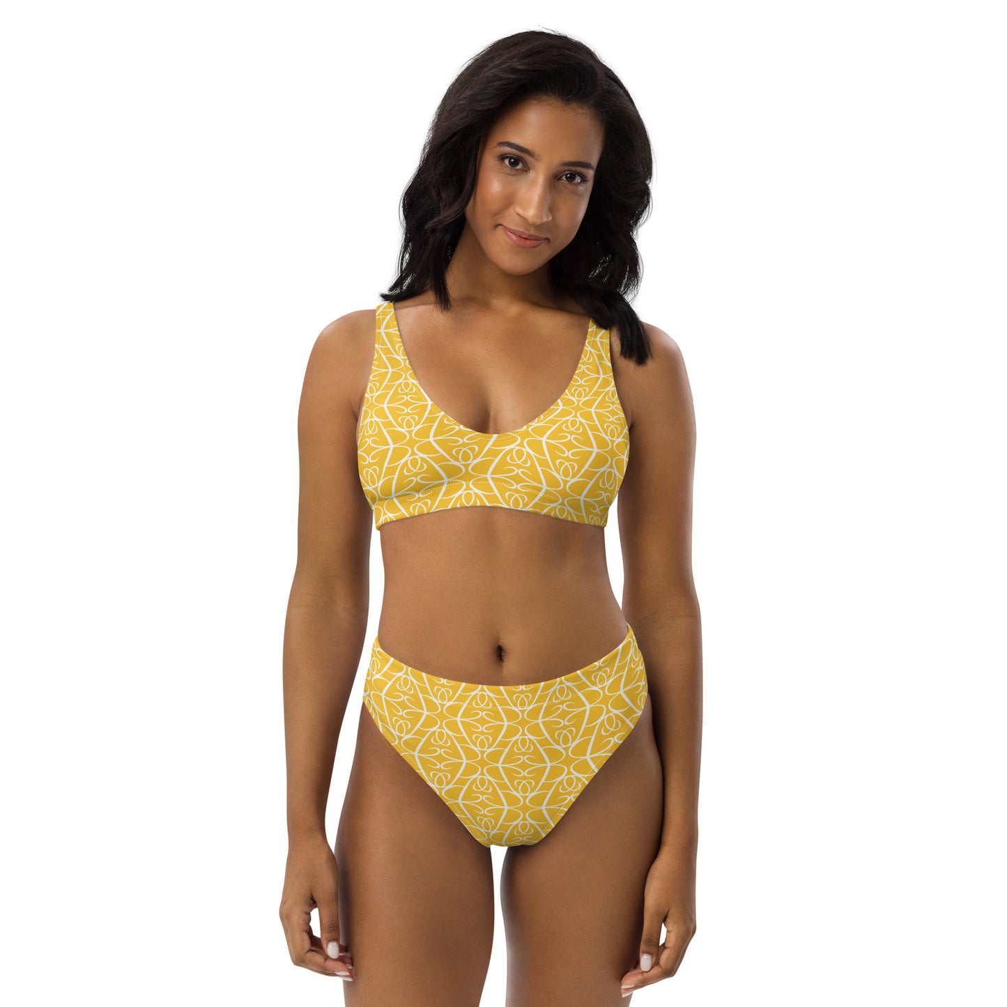 Phallacy Players Designer High-waisted Bikini Set