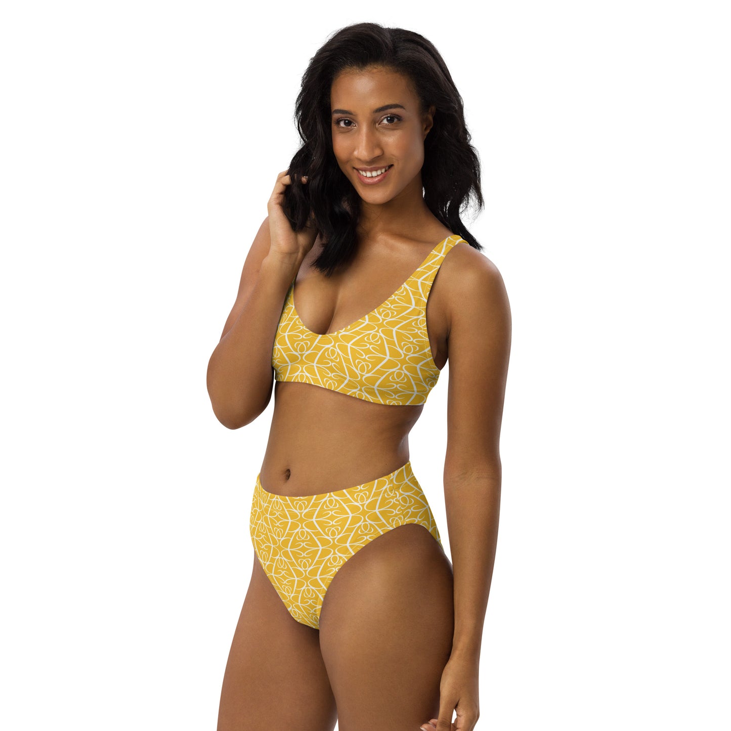 Phallacy Players Designer High-waisted Bikini Set