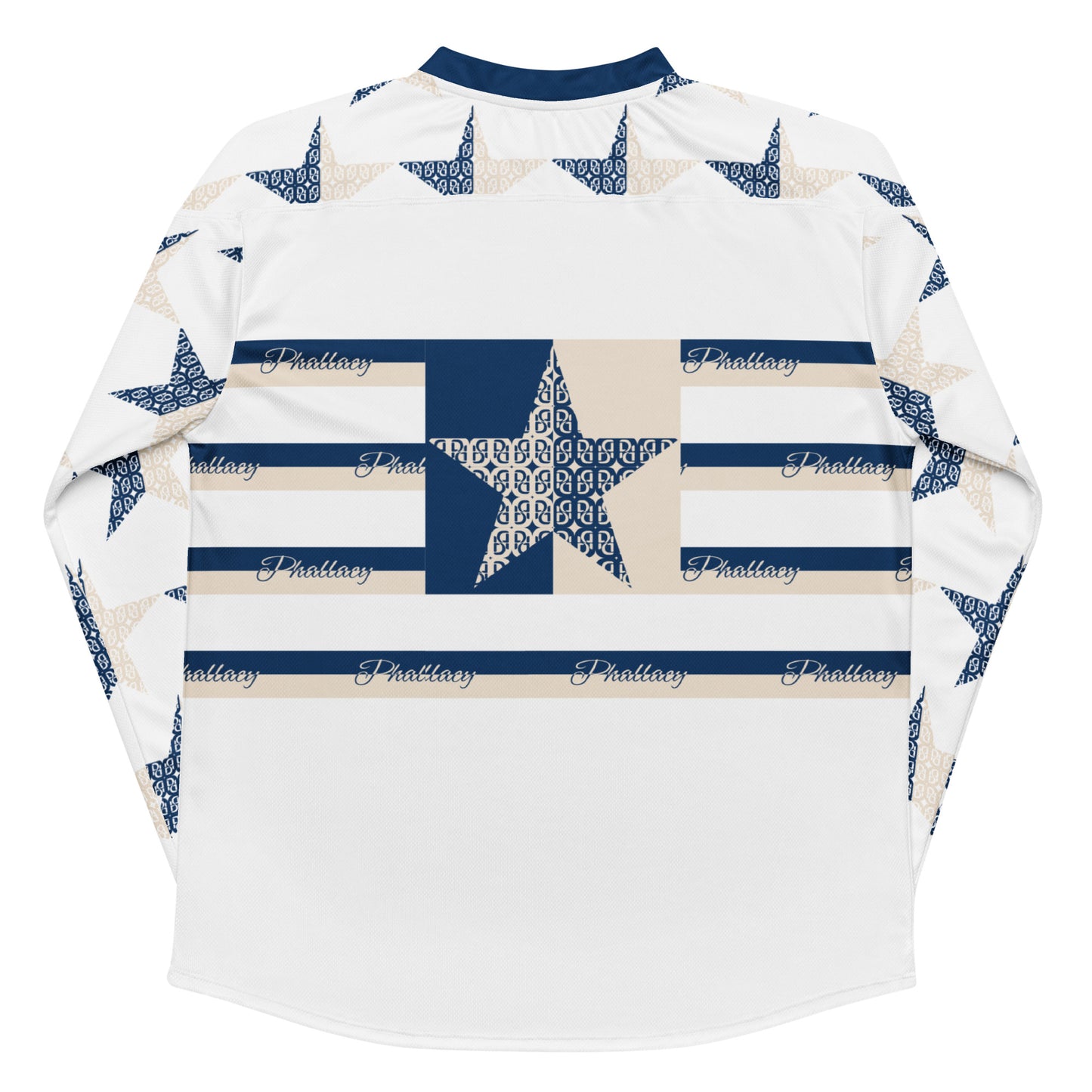 Phallacy Flag Designer Unisex Hockey Jersey