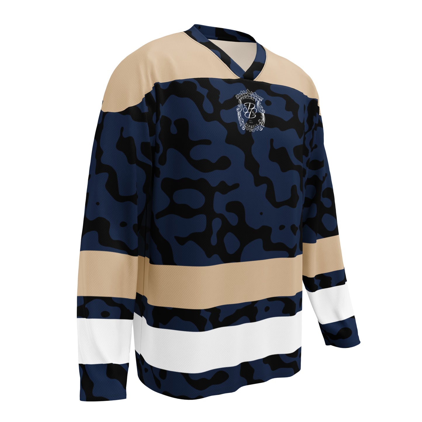 Phallacy Camo Designer Unisex Hockey Jersey