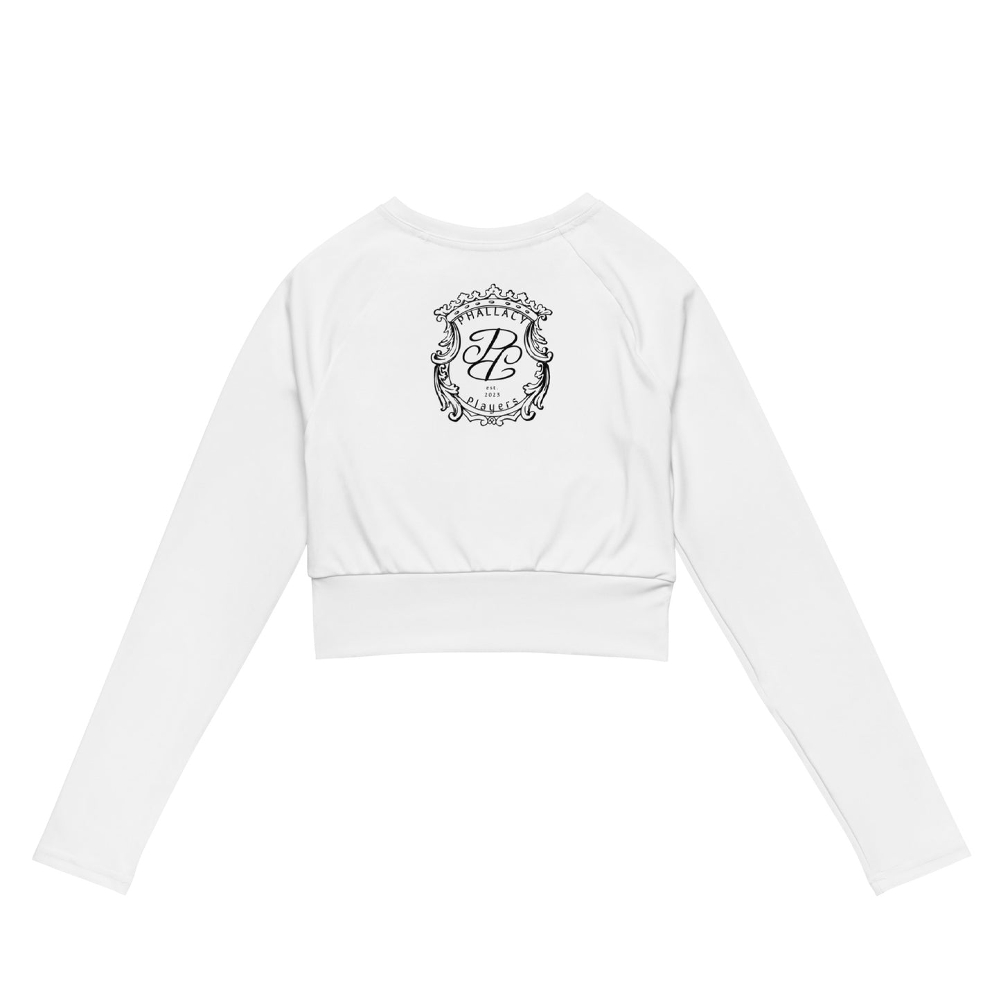 Phallacy Long-sleeve Crop Top