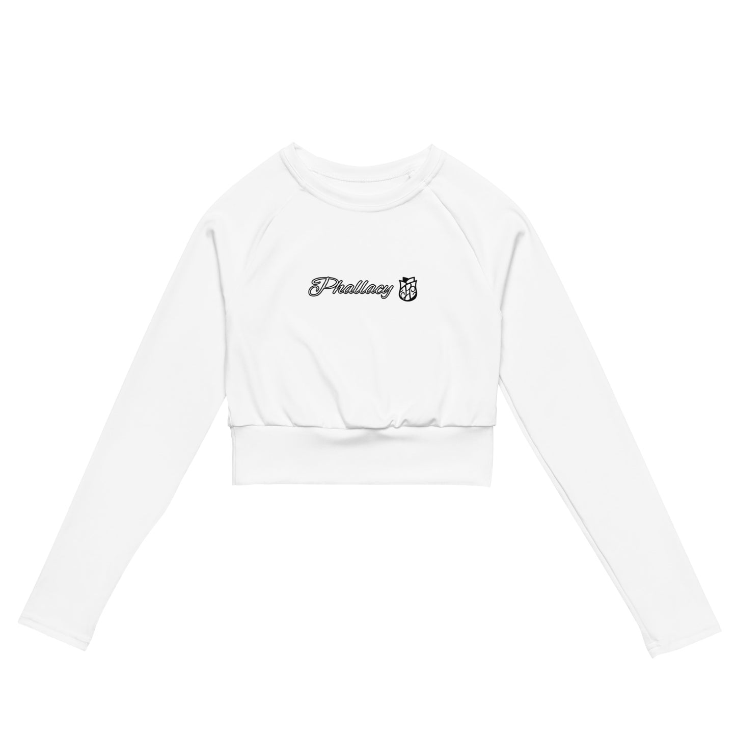 Phallacy Long-sleeve Crop Top