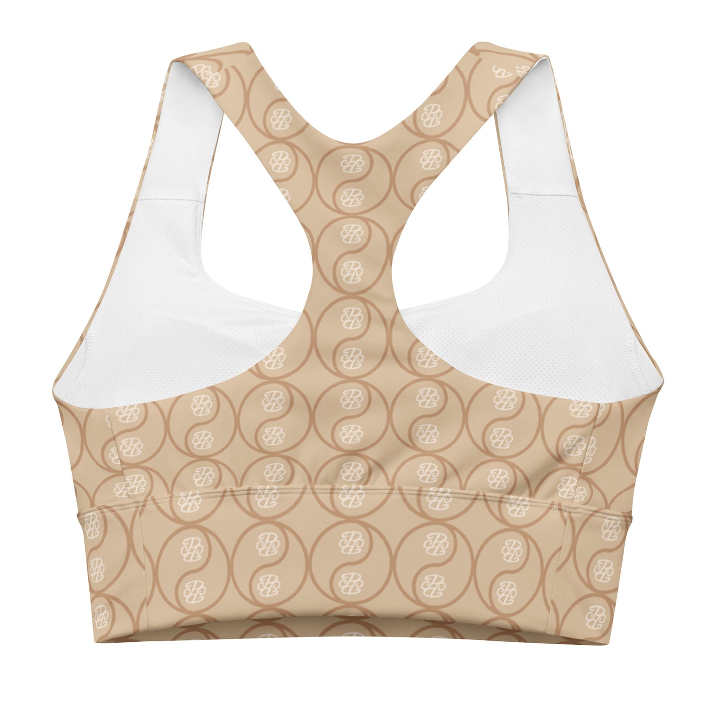 Phallacy Yin-Yang Designer Longline Sports Bra