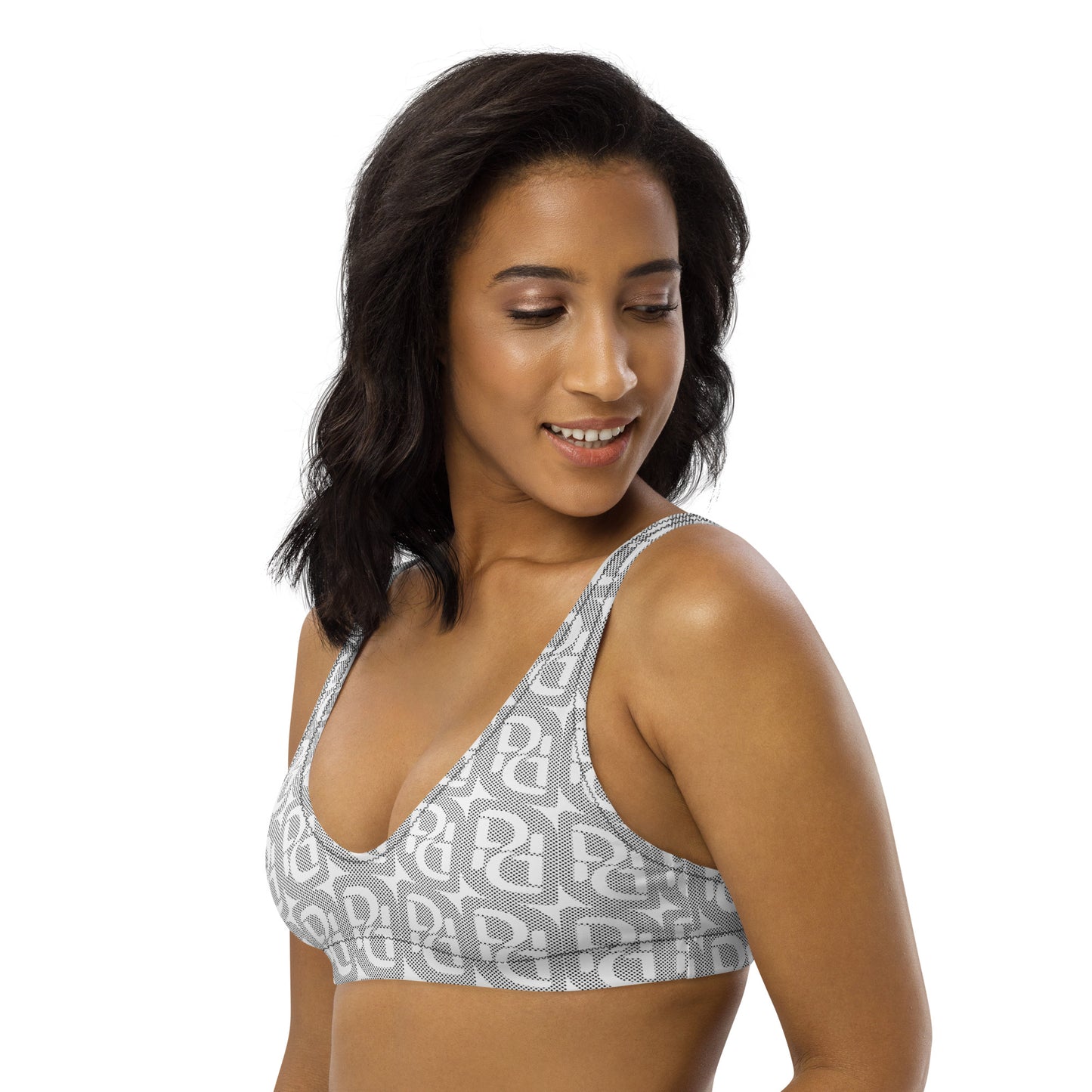 Phallacy Monogram Designer Padded Sports Bra