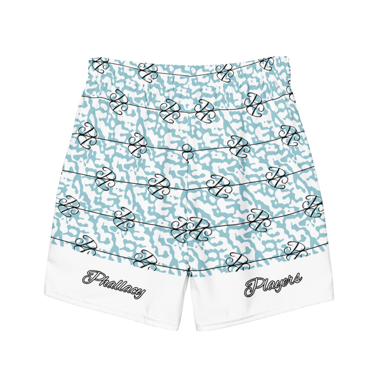 Phallacy Players Camo Designer Men's Swim Trunks