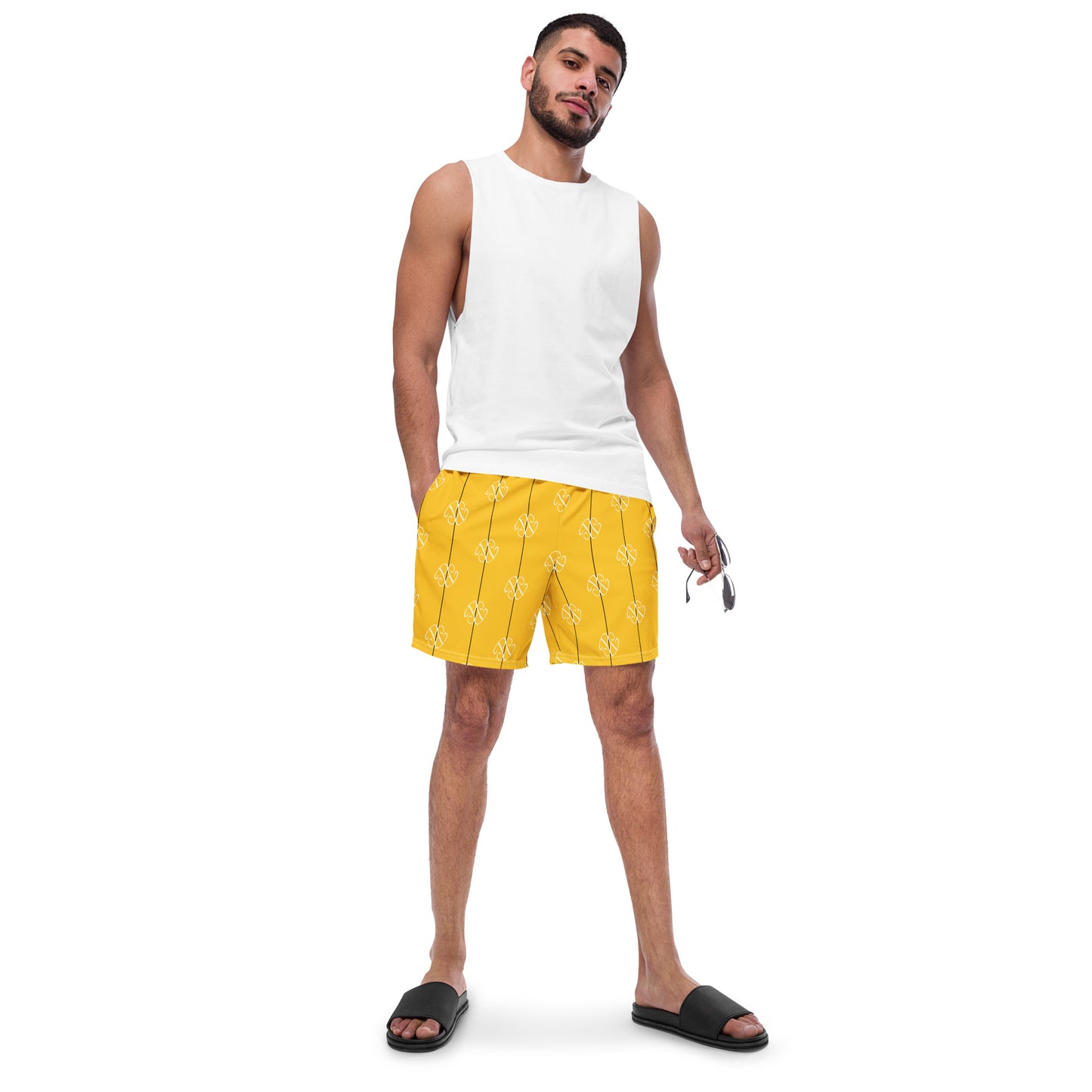 Phallacy Players Designer Swim Trunks