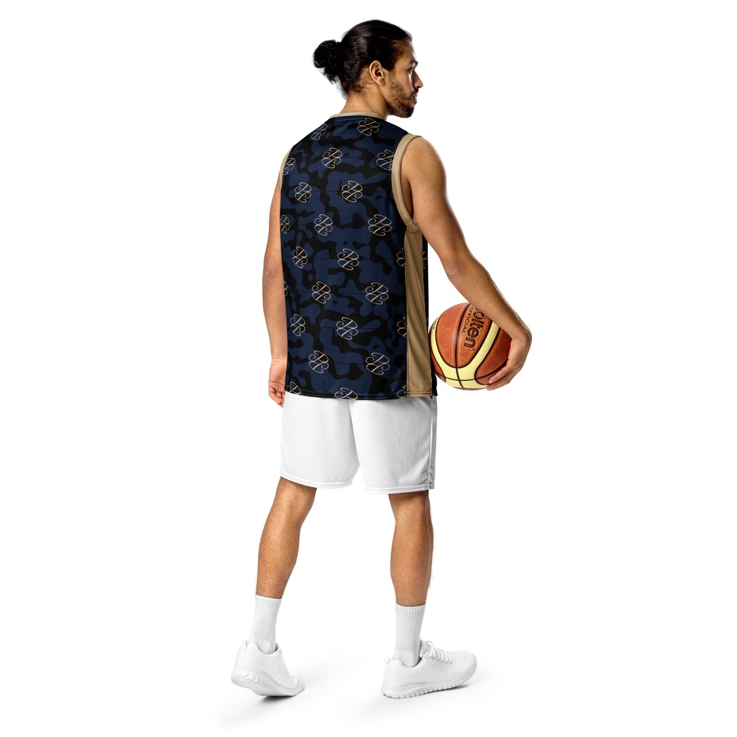 Phallacy Camo Designer Unisex Basketball Jersey