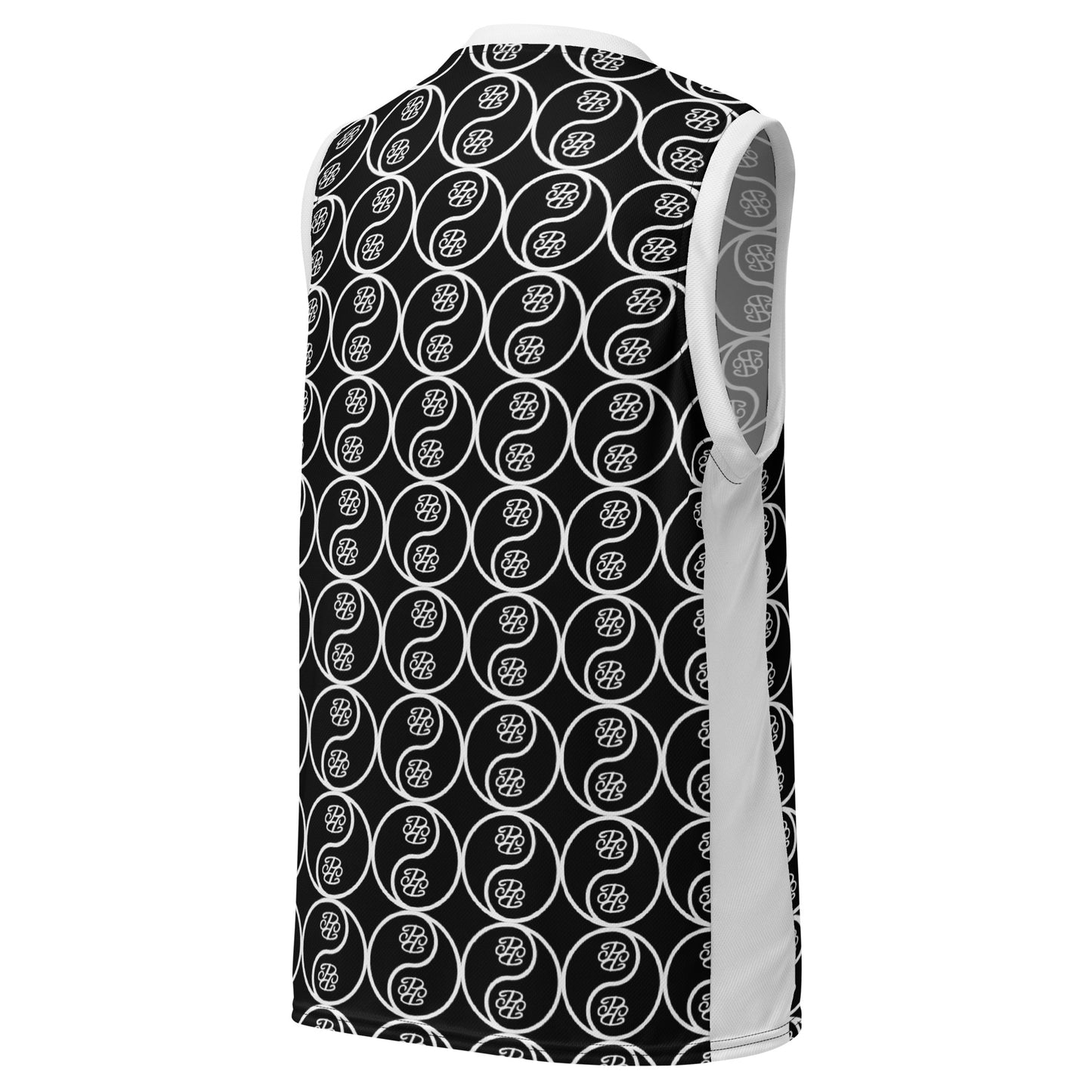 Phallacy Yin-Yang Designer Unisex Basketball Jersey