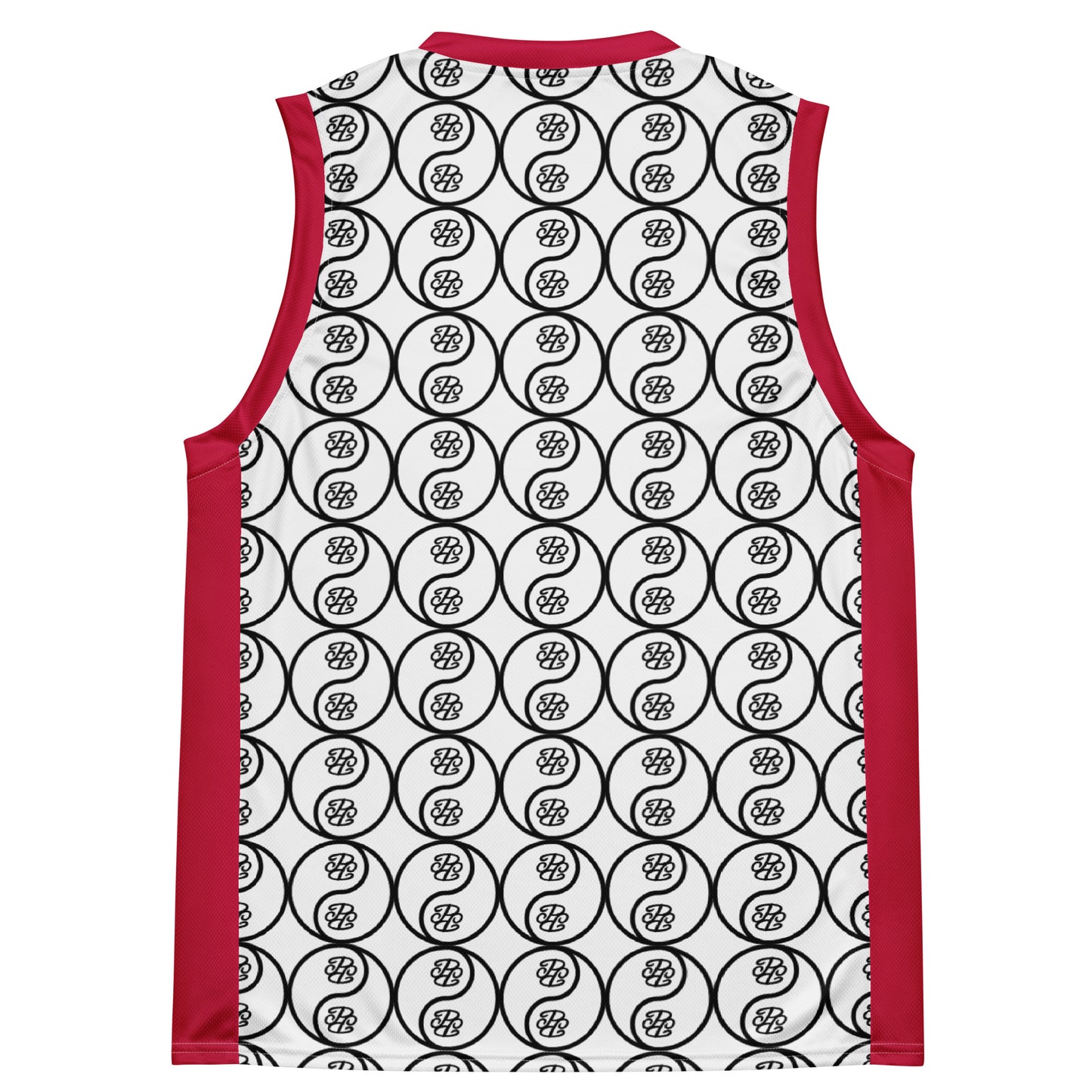 Phallacy Yin-Yang Designer Unisex Basketball Jersey