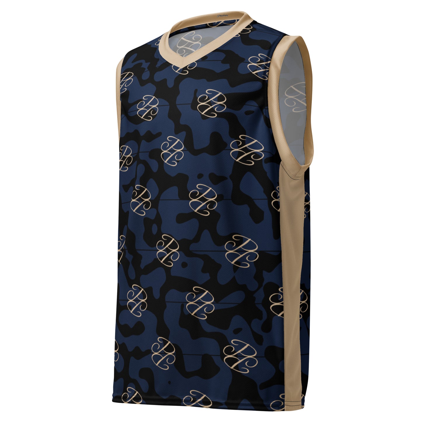 Phallacy Camo Designer Unisex Basketball Jersey