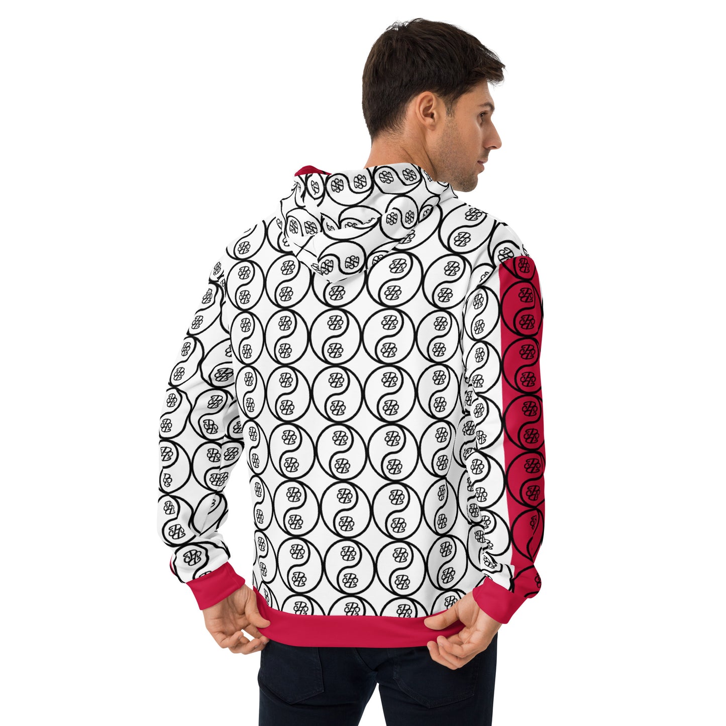 Phallacy Yin-Yang Designer Unisex Hoodie