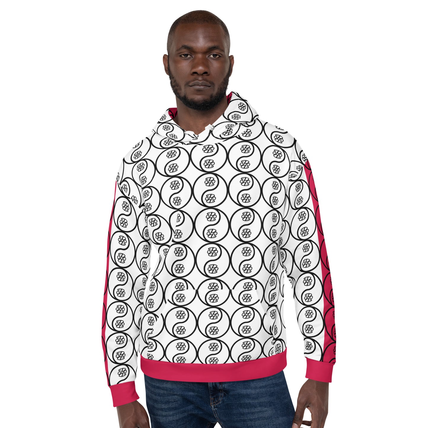 Phallacy Yin-Yang Designer Unisex Hoodie