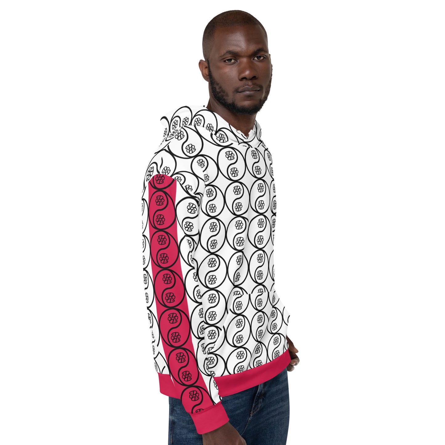 Phallacy Yin-Yang Designer Unisex Hoodie