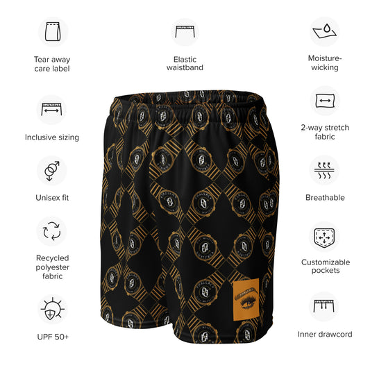 Phallacy Time Designer Unisex Mesh Shorts