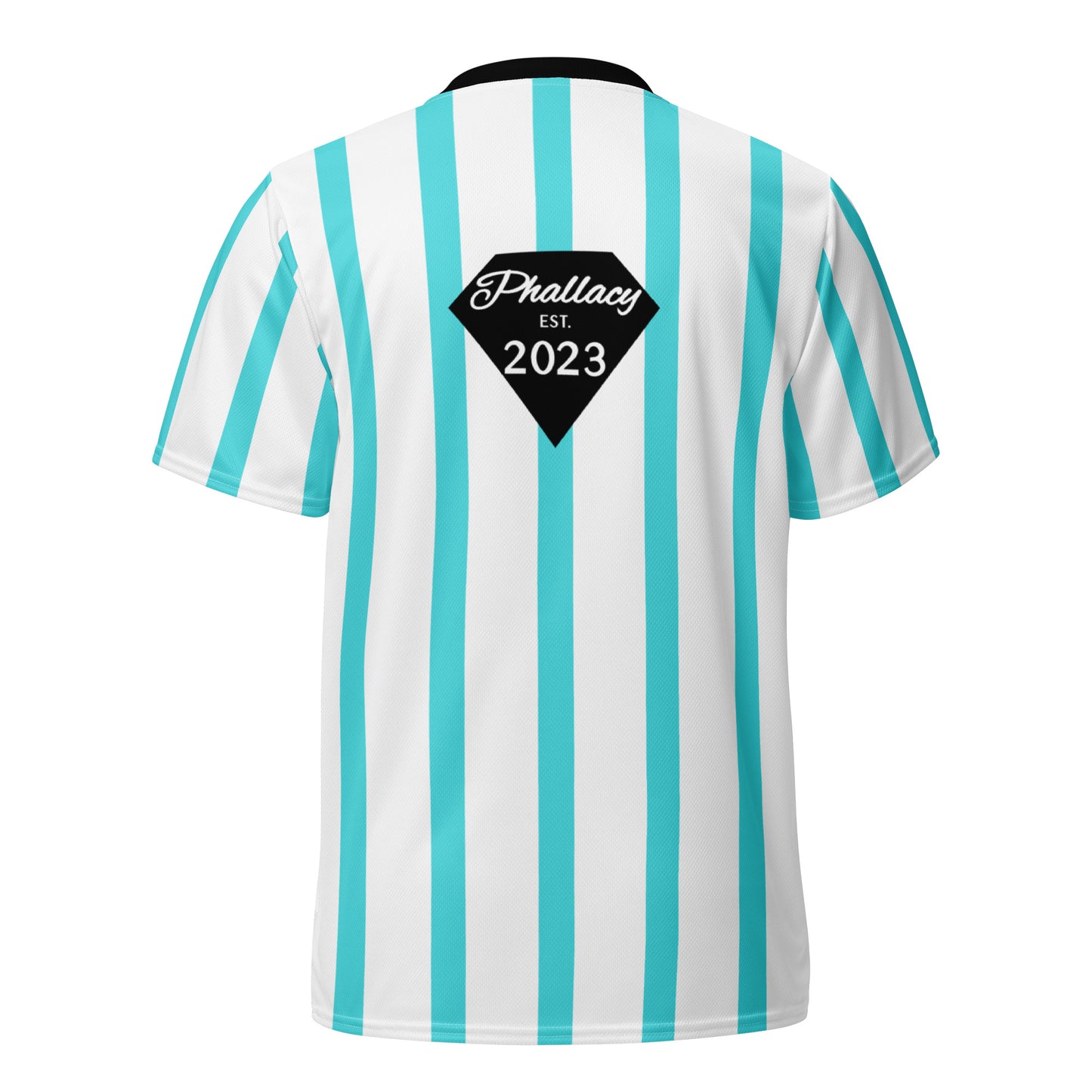 Phallacy Striped Designer Unisex Sports Jersey