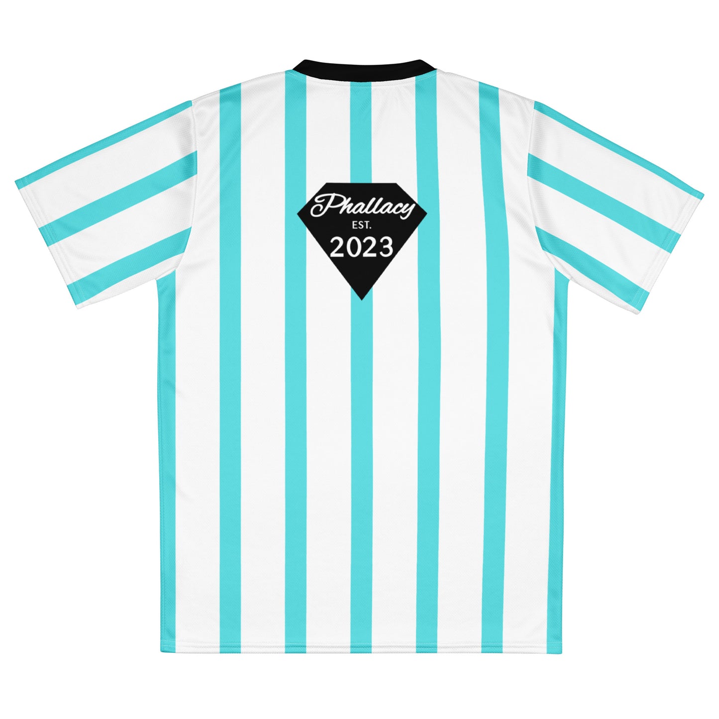 Phallacy Striped Designer Unisex Sports Jersey