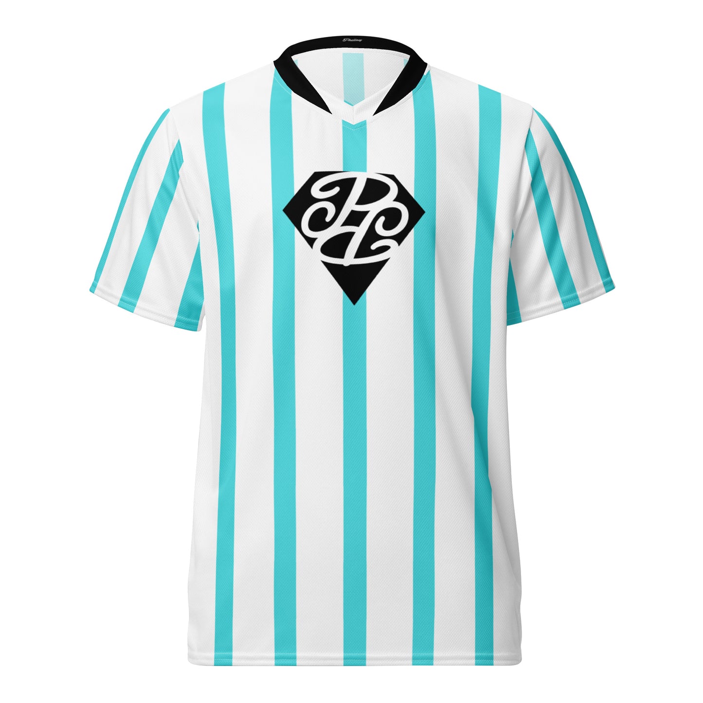 Phallacy Striped Designer Unisex Sports Jersey