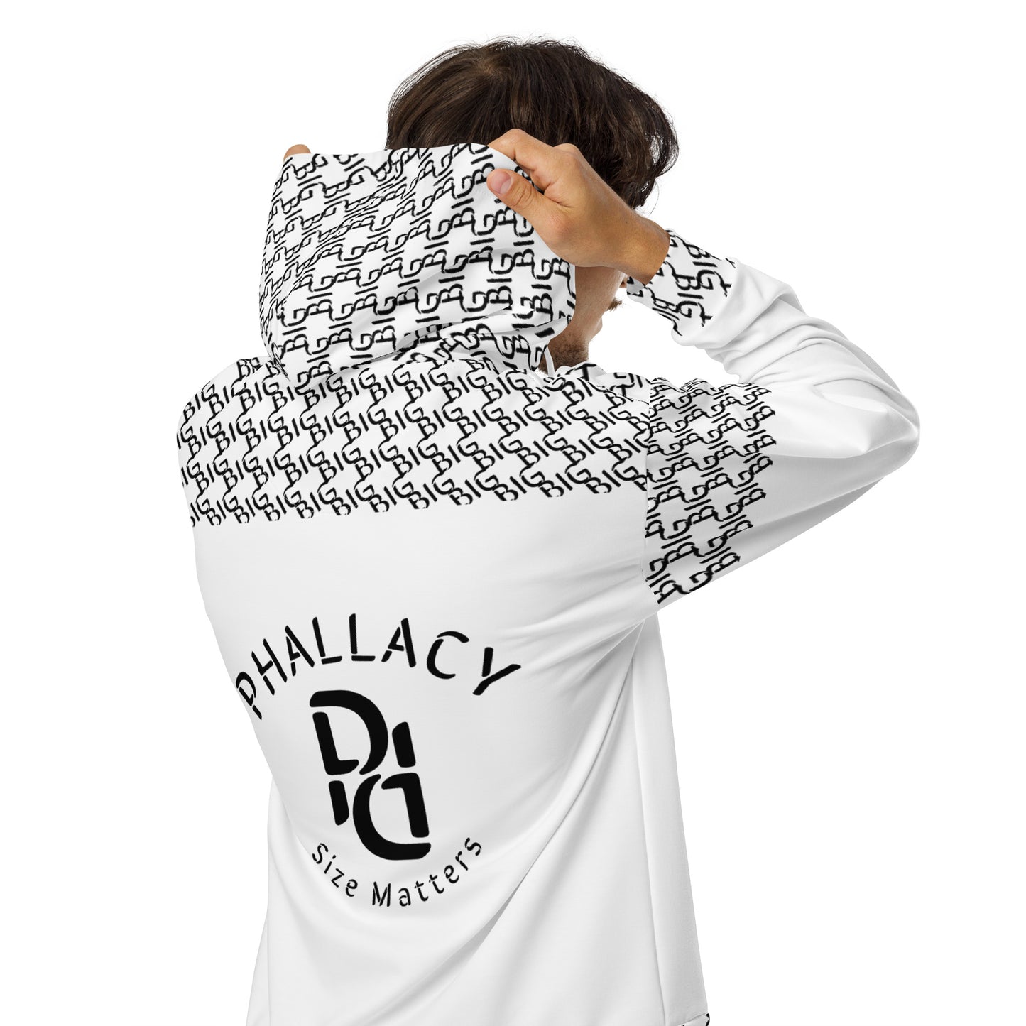 Phallacy BIG Designer Unisex Zip Hoodie