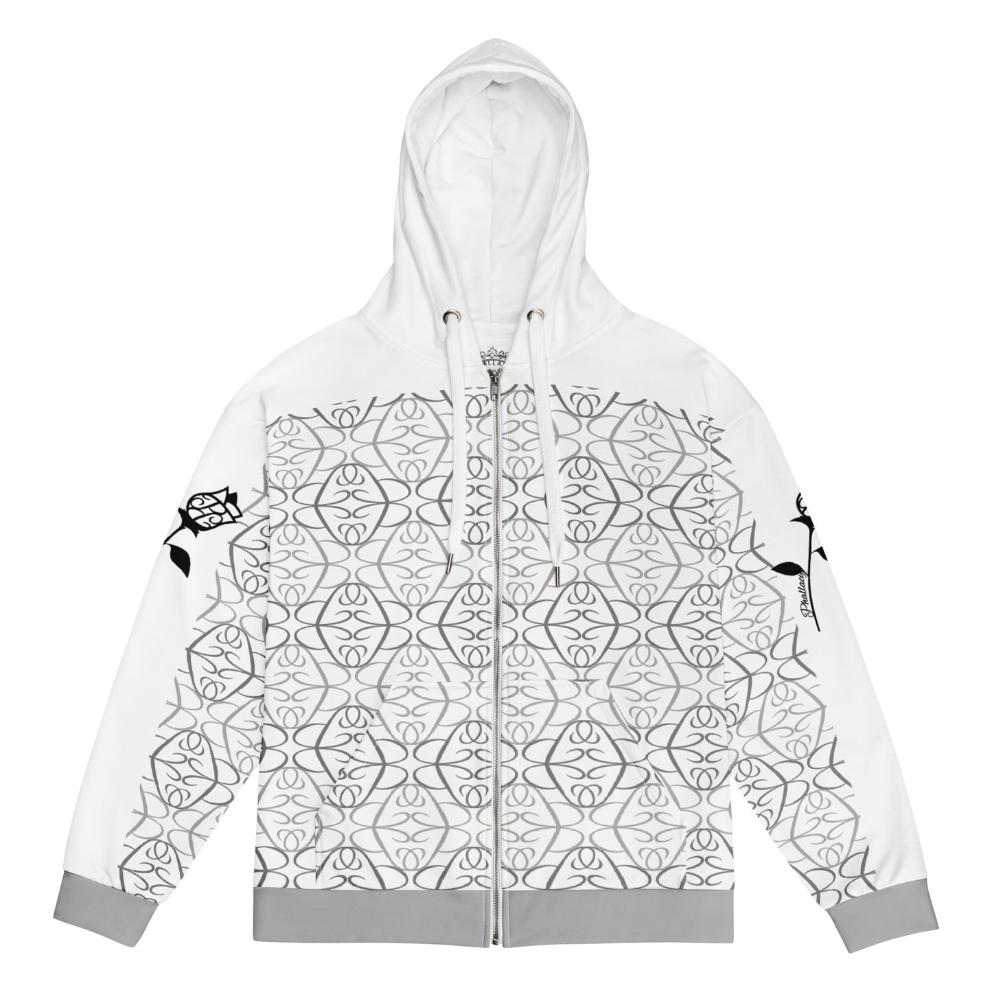 Phallacy Players Designer Unisex Zip Hoodie