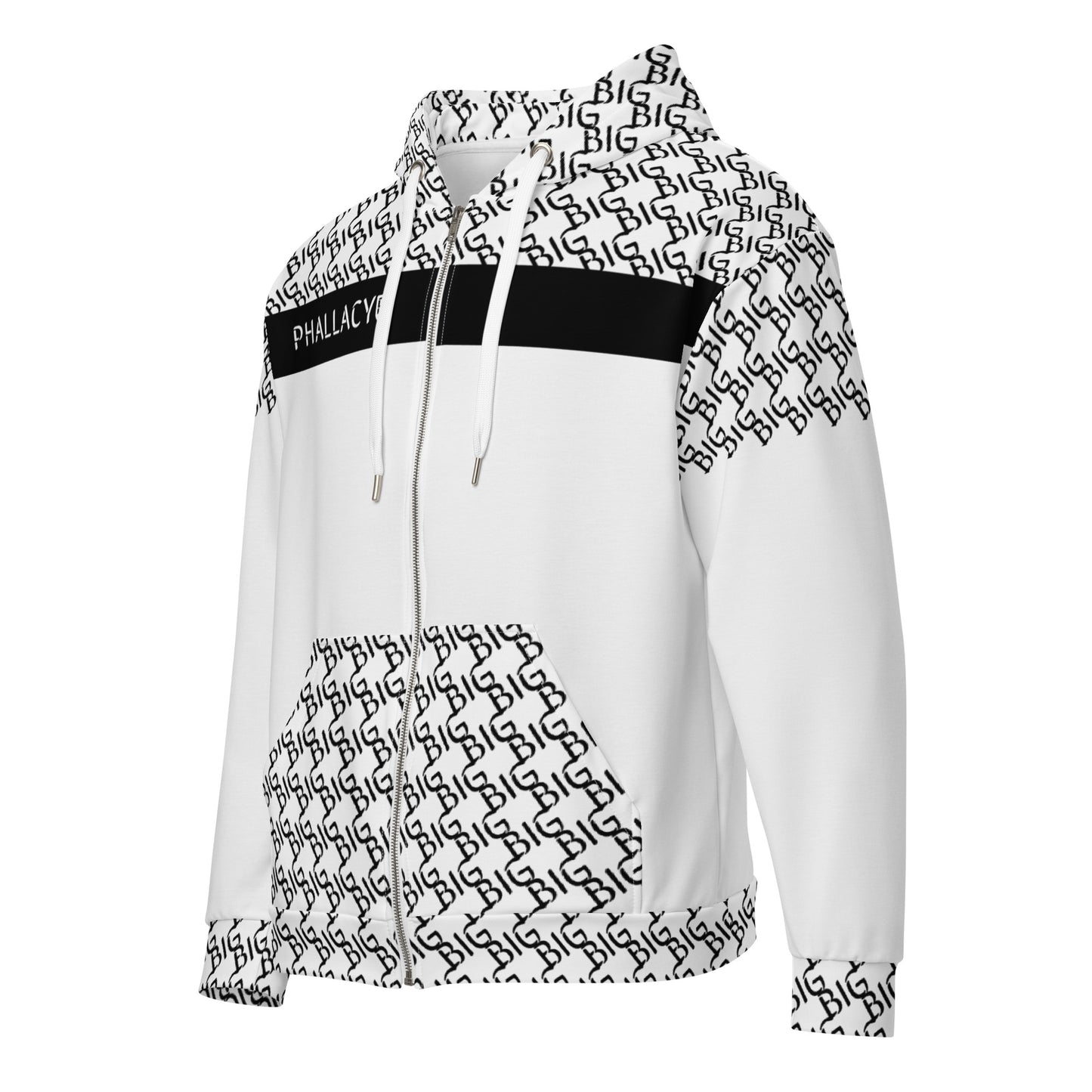 Phallacy BIG Designer Unisex Zip Hoodie