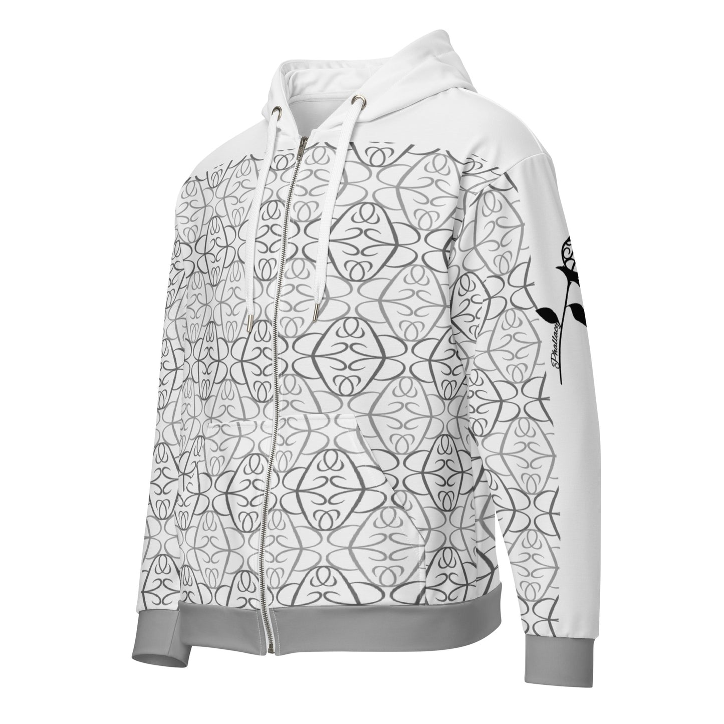 Phallacy Players Designer Unisex Zip Hoodie