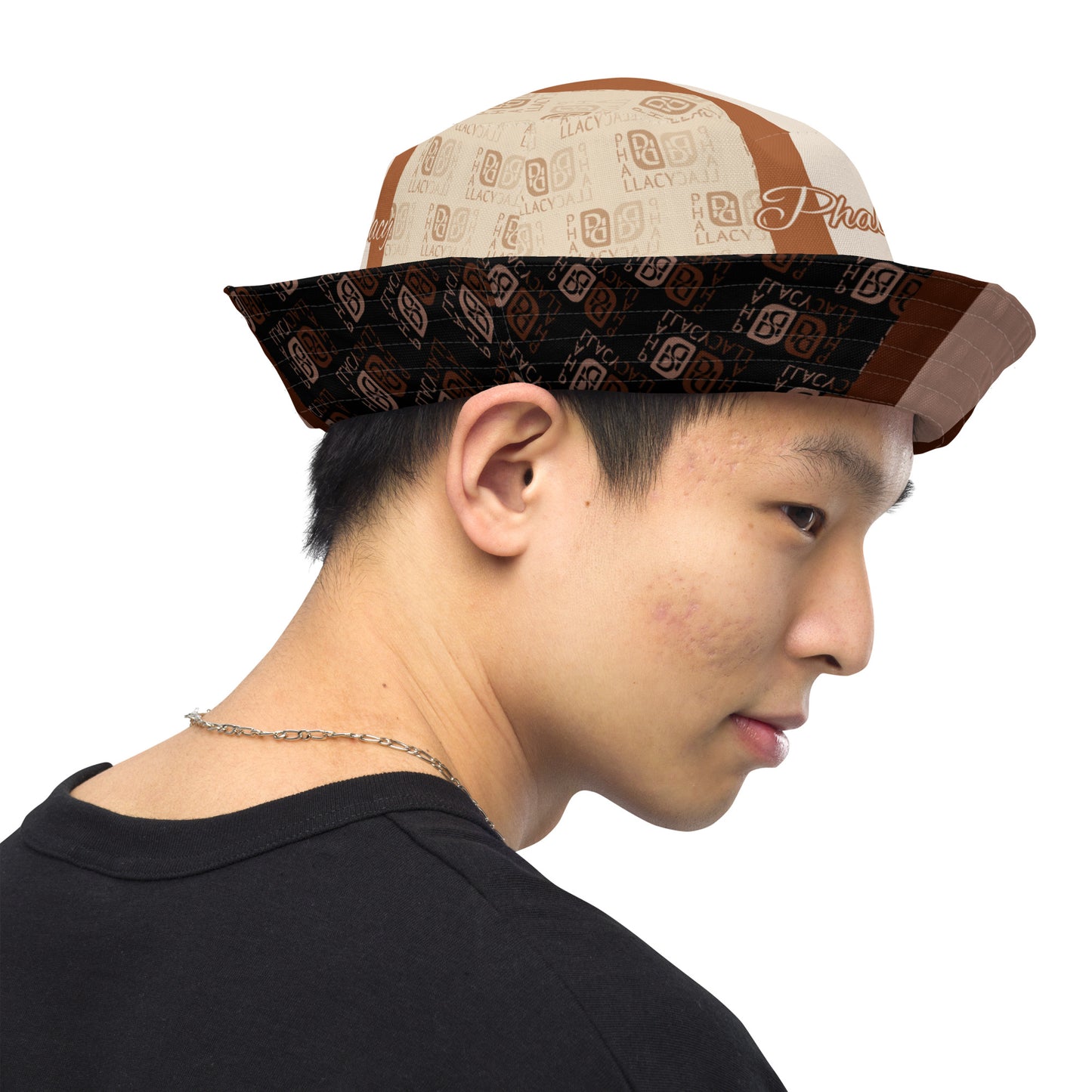 Phallacy Balance Designer Reversible Bucket Hat